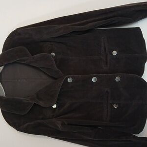 Fashion Bug Corduroy Blazer Size 14 Color Black